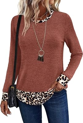 WIHOLL Casual Tunic Top