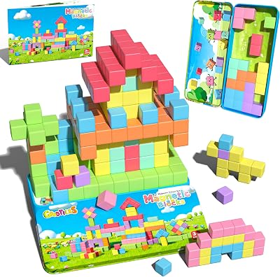 GOODTILES 40pcs Mini Magnetic Blocks