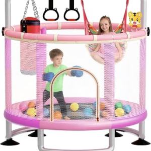 CYLIVELY 60″ Kids Trampoline