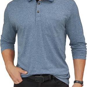HARDADDY Men’s Casual Polo Shirt