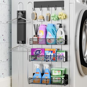 JULKTLLI 5 Pack Multifunctional Magnetic Shelves