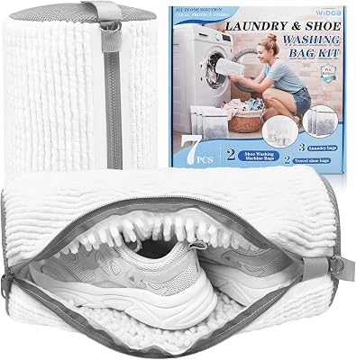 WIOGB 3-IN-1 Laundry & Shoe Washing Machine Bag
