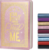 LBWCER Philippians 4:13 Journal for Women,Notebooks for Work,200 Pages, A5 Hardcover Leather Journals for Writing,School,Travel,Business,Work,Home (I CAN DO 4:13 Pink)