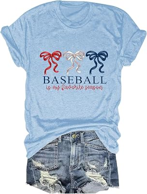Mihvhyrt Womens Baseball Mom T Shirt