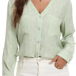 Ystguic Womens Long Sleeve Shirts