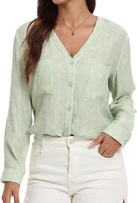 Ystguic Womens Long Sleeve Shirts