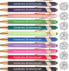 Up to 480 Pcs Personalized Pens in Bulk, Custom Metallic Printed Name with Black Ink, Customized Pens Bulk with Stylus-Great Gift Ideas(Gold 12 Colors)