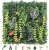 WANDERROOT 4Pack Artificial Boxwood Panels