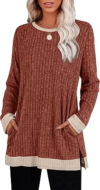 Sampeel Womens Tunic Sweaters