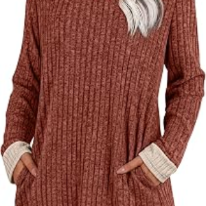 Sampeel Womens Tunic Sweaters