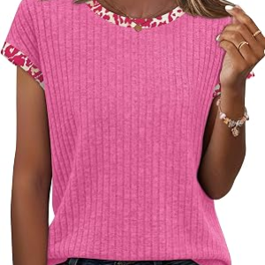 SAMPEEL Cap Sleeve Shirts