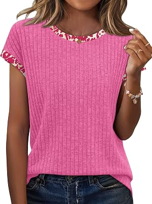 SAMPEEL Cap Sleeve Shirts