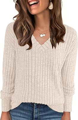 ANRABESS Womens Lightweight Sweaters