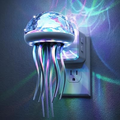 JANDCASE Jellyfish Night Lights