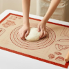 Silicone Baking Pastry Dough Mat – 28x20Inch Extra Large Thick Silicone Mat for Making Pie Bread Pizza, Nonslip Kitchen Pastry Mat for Dough Rolling Kneading, Heat Resistant Oven Liner Gift for Baker