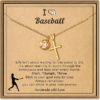 TURANDOSS Ball Sports Cross Necklace