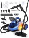 Steam Cleaner, 293°F 58 PSI Powerful Multipurpose Handheld Steam Mop for Home, Built-in Storage, 21 Attachments, 50Oz Capacity, Heavy Duty Canister St