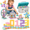 DIYBee Building Blocks for Toddlers and Kids, 200 Pcs
