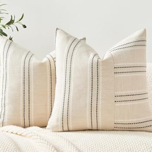 GRINEED Throw Pillow Covers Set of 2