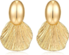 FILMOON Fan-Shell Dangle Earrings