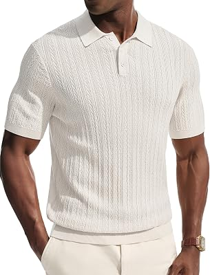 PJ PAUL JONES Knit Polo Shirts
