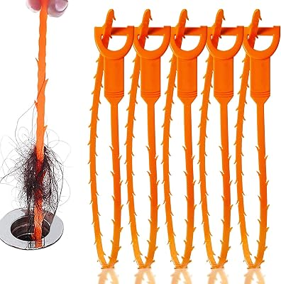 LSLCQW 5 Pack 25inch Drain Clog Remover