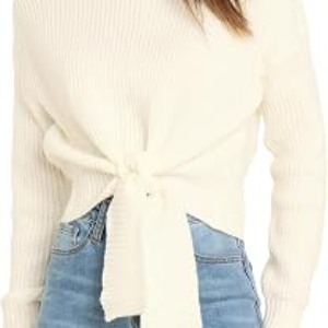 Okiwam Womens Long Sleeve Sweaters