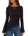 MEROKEETY Womens Tops