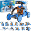 Sillbird Solar Building Robot Kit 12-in-1 STEM Gift for Boys Ages 8-13