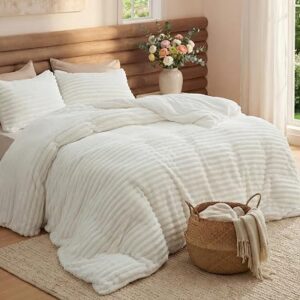 Bedsure Fluffy Comforter Set