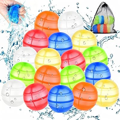QMITNTU Reusable Water Balloons for Kids