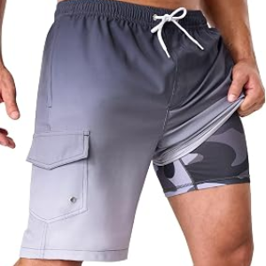 SILKWORLD Mens Swim Trunks
