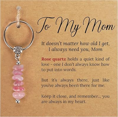 Sensemory Retirement Gift For Woman Keychain, Coworker Leaving Gifts For Teacher, Nurse, Daughter Graduation, College Gift, Farewell, Promotion, New Job Key Chains, Friend Going Away Stocking Stuffers (Mom)