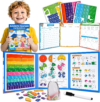 Montessori Magnetic Book Fraction Puzzle for Kids