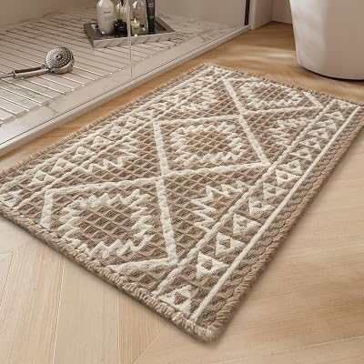 PADOOR Waffle Bath Mat