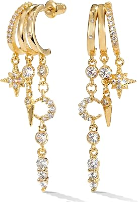 MUMREUES Gold Earrings for Women