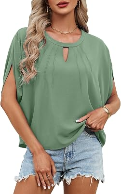 ANGASHION Short Sleeve Top