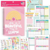 Hadley Designs Teacher Planner 2026-2027 Academic Year – Undated Teacher Lesson Planner Book for Teachers, Homeschool Planners 2026-2027, First Year Teachers Must Haves, Back to School Teaching Gifts