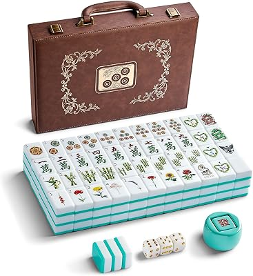 COLOR AL CHEMIST 166 Acrylic American Mahjong Tile Set