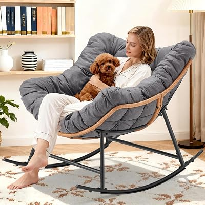 YOUTANIC Outdoor Rocking Chair
