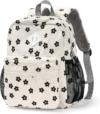 STEAMEDBUN Corduroy Toddler Backpack for Girls Boys 2-4, Kids Preschool Backpack for Kindergarten – Flower