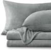 BEDELITE Fleece Sheets Set 4 Piece