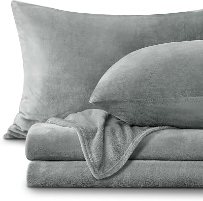 BEDELITE Fleece Sheets Set 4 Piece