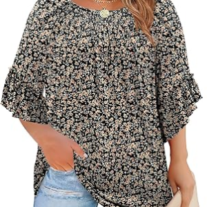 WIHOLL Plus Size Tops