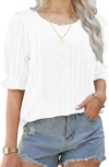 Puff Sleeve Tops for Women
