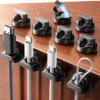 LISEN 10 Pack Magnetic Cable Clips