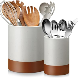 MALACASA Utensil Holder Set of 2