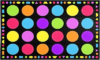 Booooom Jackson Classroom Rug – 7’6”x13’12” Macaron Calming Circle Preschool Classroom Carpet, Non-Slip & No-Trip Edges, Vibrant Colors for Kids Playroom Floor Mat