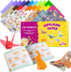 Pigipigi Kids 160 Pcs Origami Paper Kit,Arts and Crafts for Kids Ages 5-12