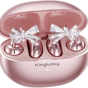 KINGLUCKY Open Ear Clip On Earbuds